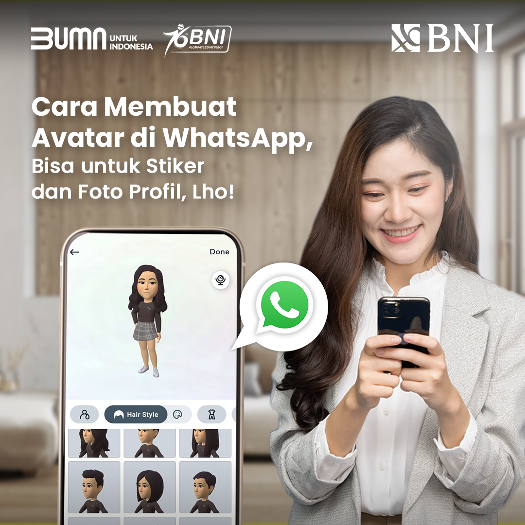 Cara Membuat Avatar Di WhatsApp Bisa Untuk Stiker Dan Foto Profil Lho