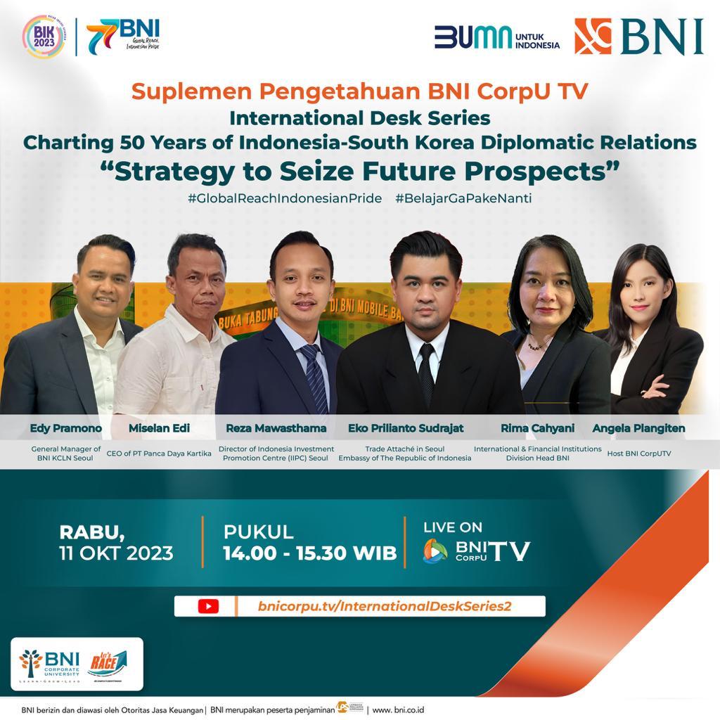 Supplement Pengetahuan BNI CorpU TV International Desk Series