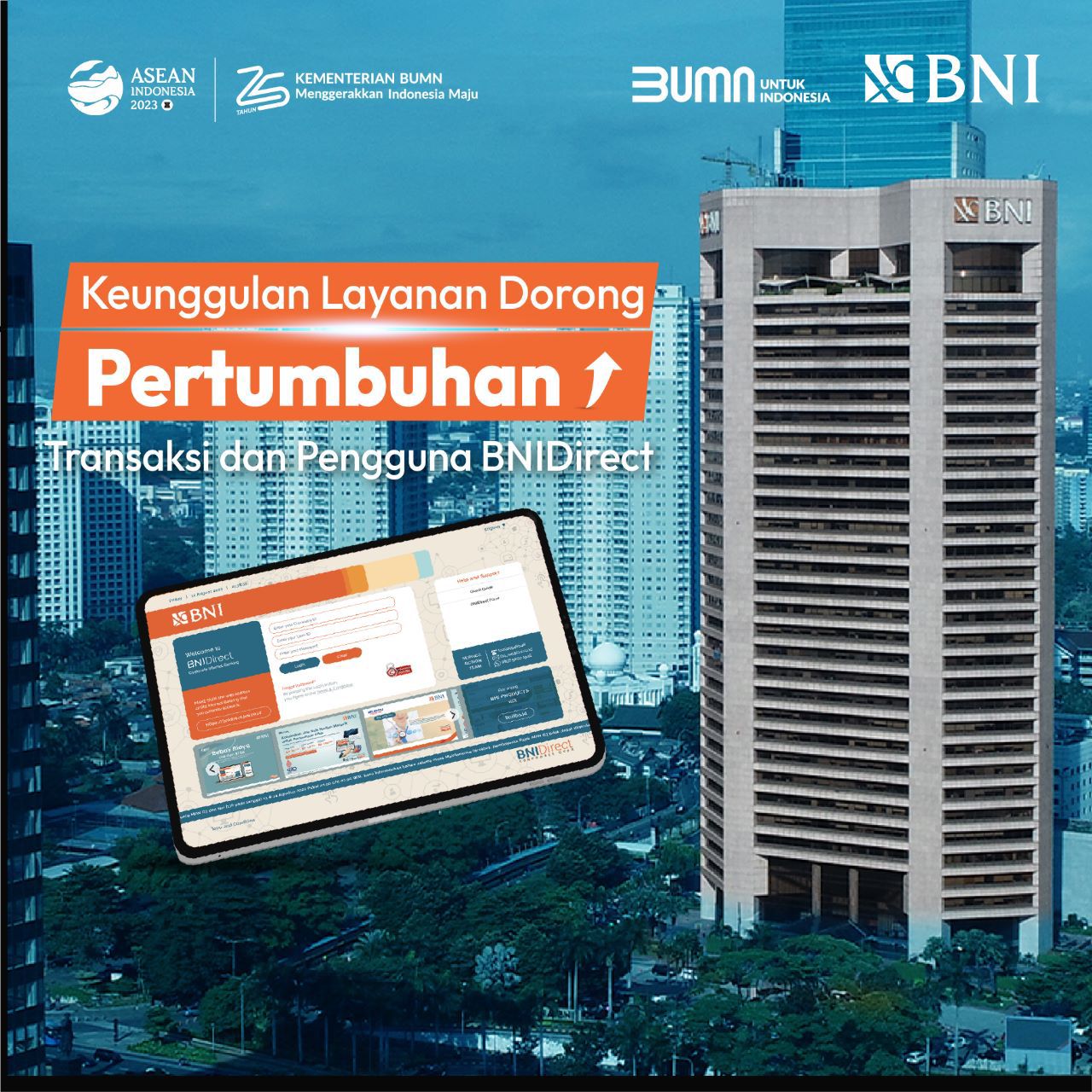 Keunggulan Layanan Dorong Pertumbuhan Transaksi Dan Pengguna BNIDirect ...